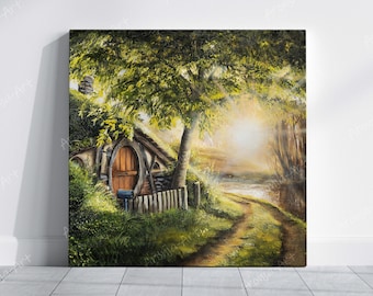 Morning in the Shire - kunstafdruk