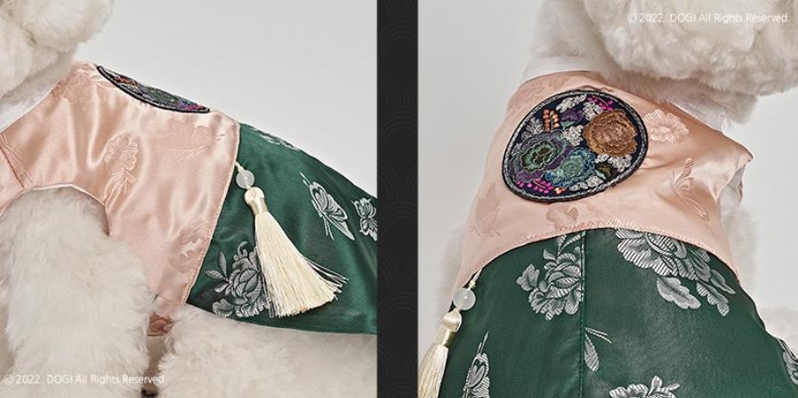 Korean Hanbok Style Dog Outfit Fit for Small to Medium Pets - Etsy