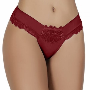 Breathtaking Brazilian Made Tanga Pantie With Wide Hip Bands "Fio Dental Luna"