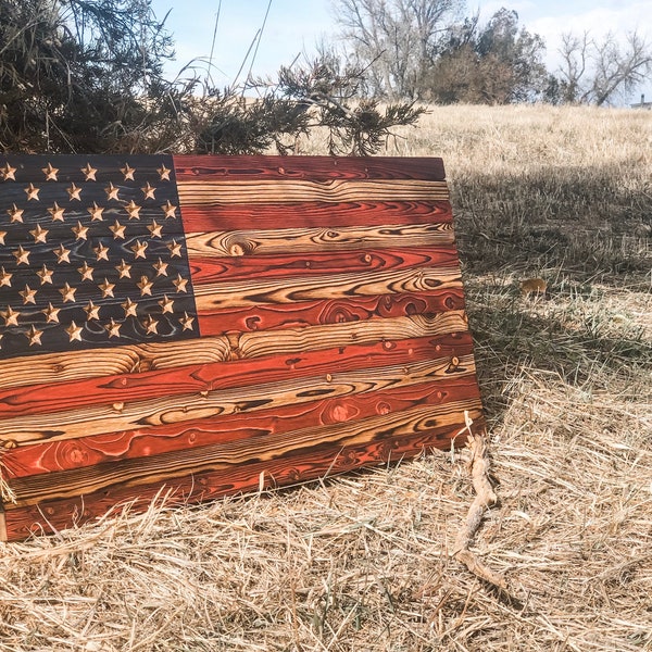 American Flag Wall Art Wood Etsy
