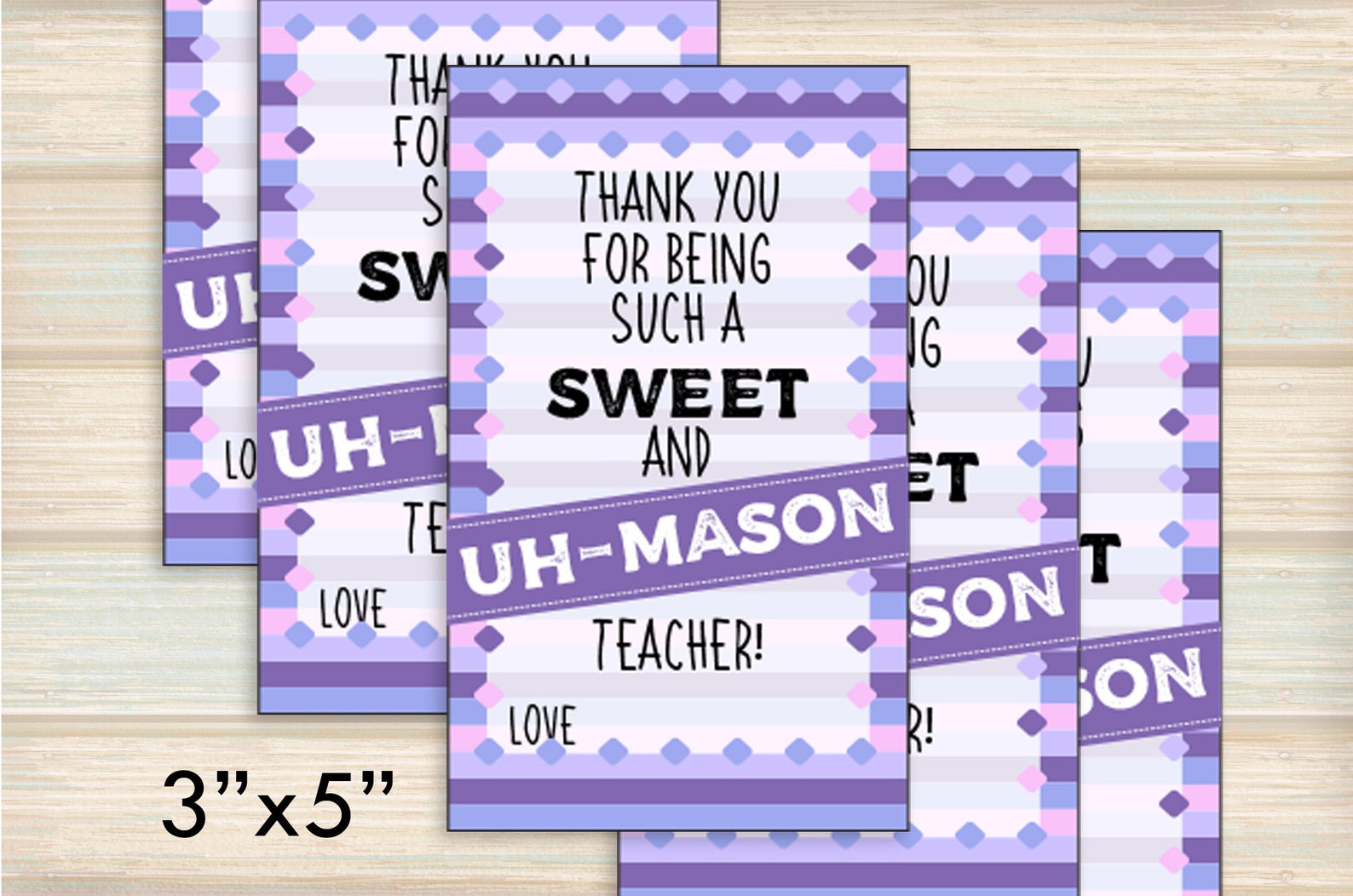 Teacher Appreciation Printables Set of 12 Editable Tags for - Etsy