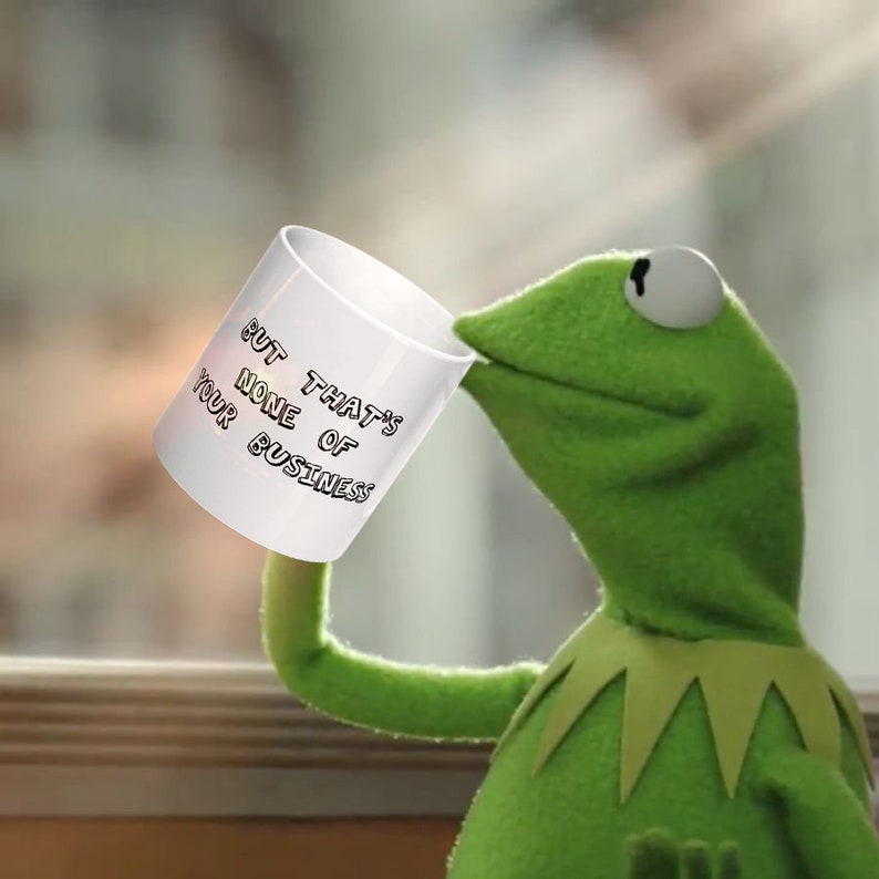 Meme I'm actually drinking vodka but that's none of Etsy