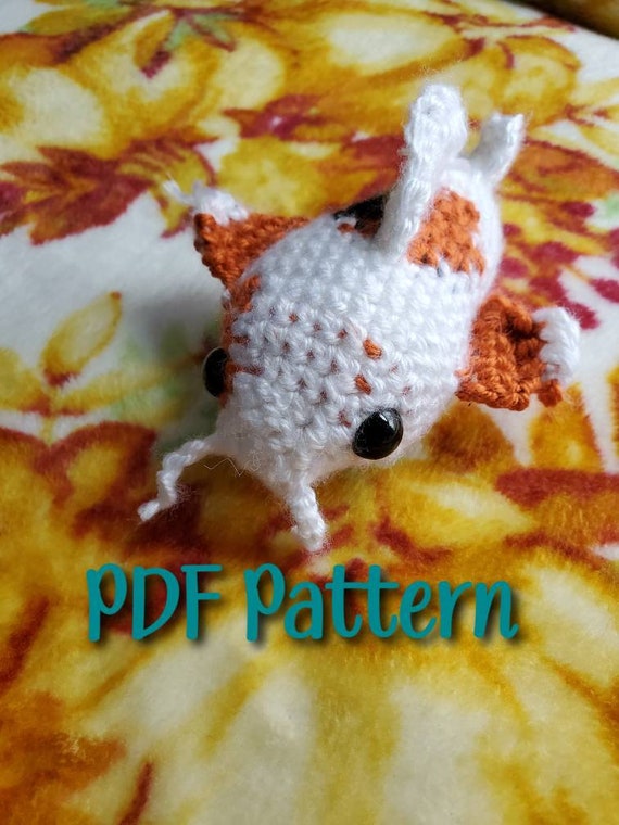 Do It Yourself DIY Plush Doll Stuffed Animal Koi Fish Crochet Pattern