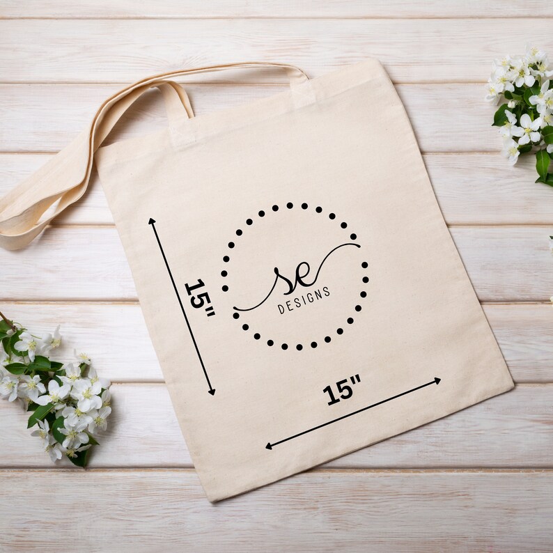 CafePress 'I'm Listening' Canvas Tote Bag - Reusable Natural Canvas Shopping Bag, Two Sizes - View #7