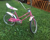 Kids Banana Seat Bicycle, Girls 20 Stingray Bicycle Free Spirit