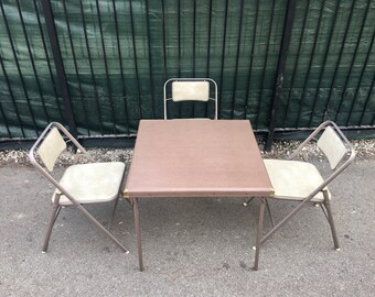 Samsonite Card Table Etsy