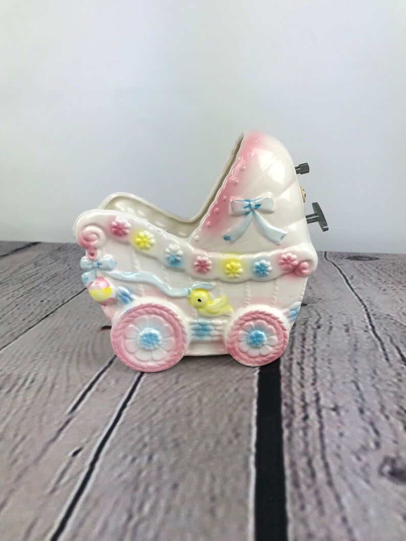Vintage Baby Girl Music Box Baby Music Box Baby Shower Etsy