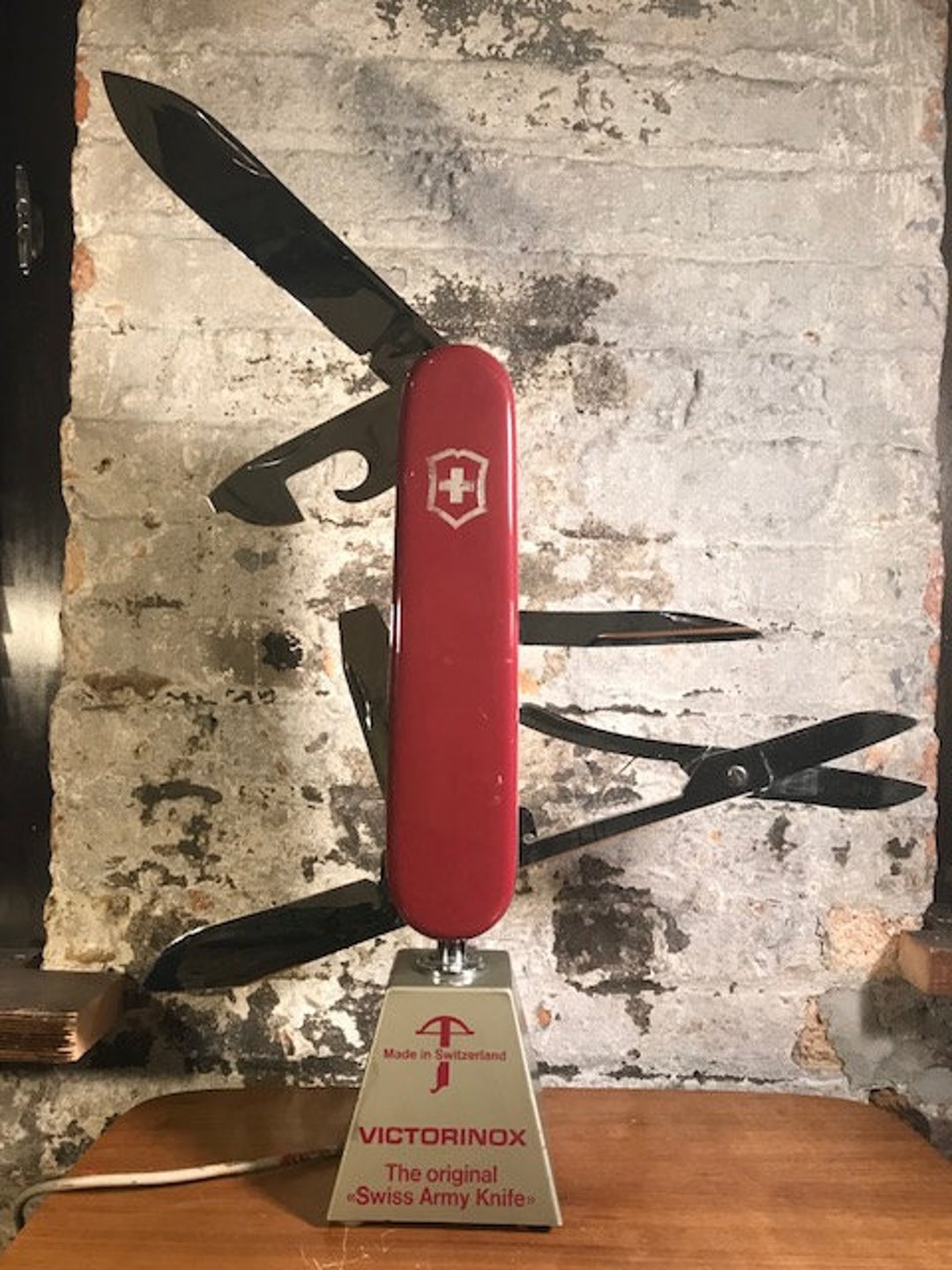 Swiss Army Knife Animated Store Display Vintage Electric Shop Etsy