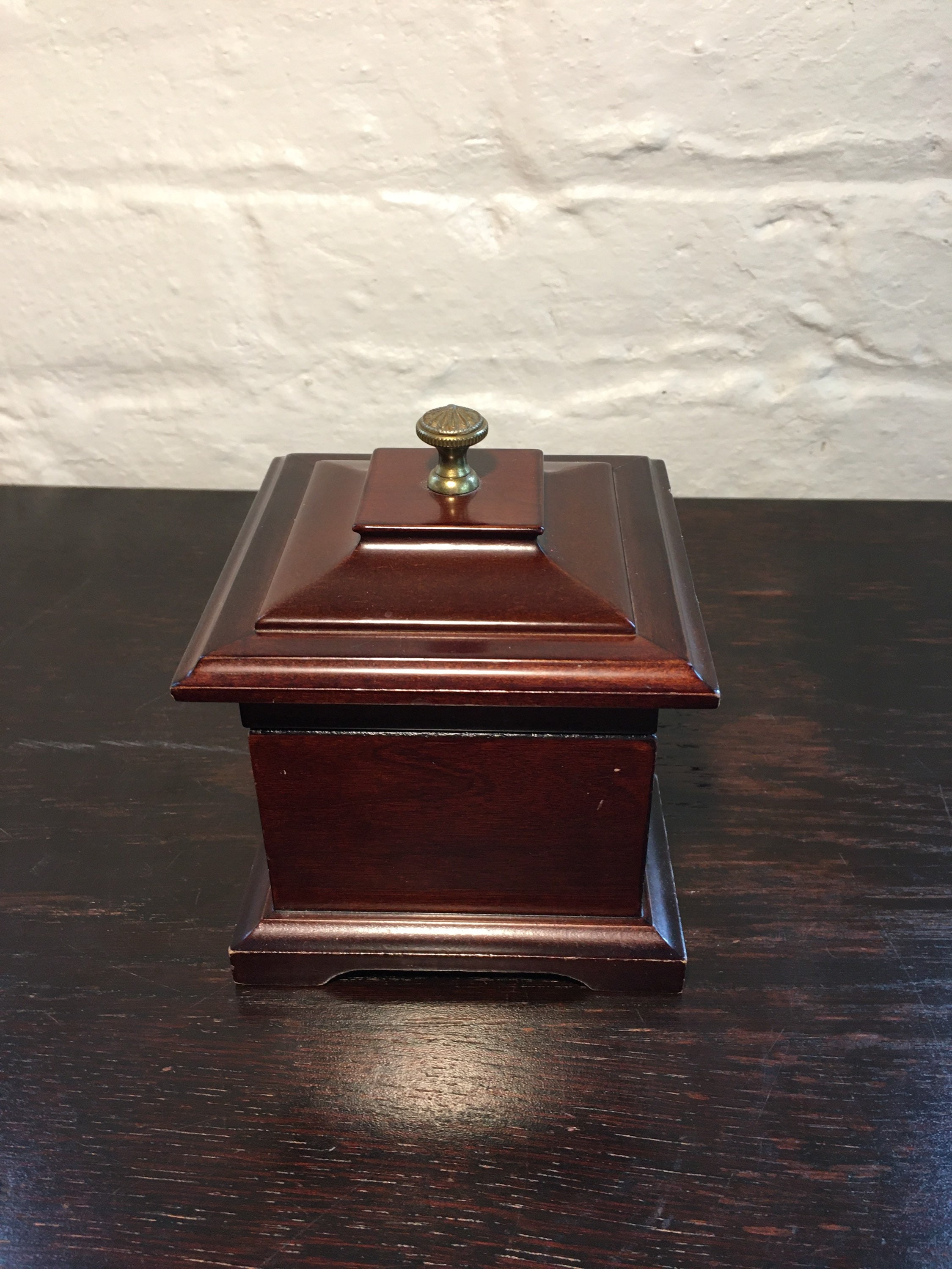 Vintage Music Jewelry/Ring Box Bombay Wooden Ring Holder Box Etsy