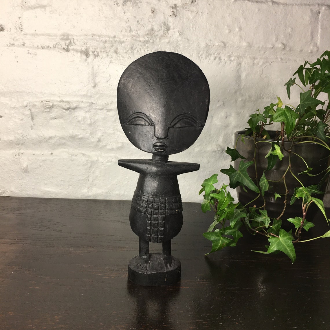 African Fertility Statue Ashanti Hand Carved African Etsy
