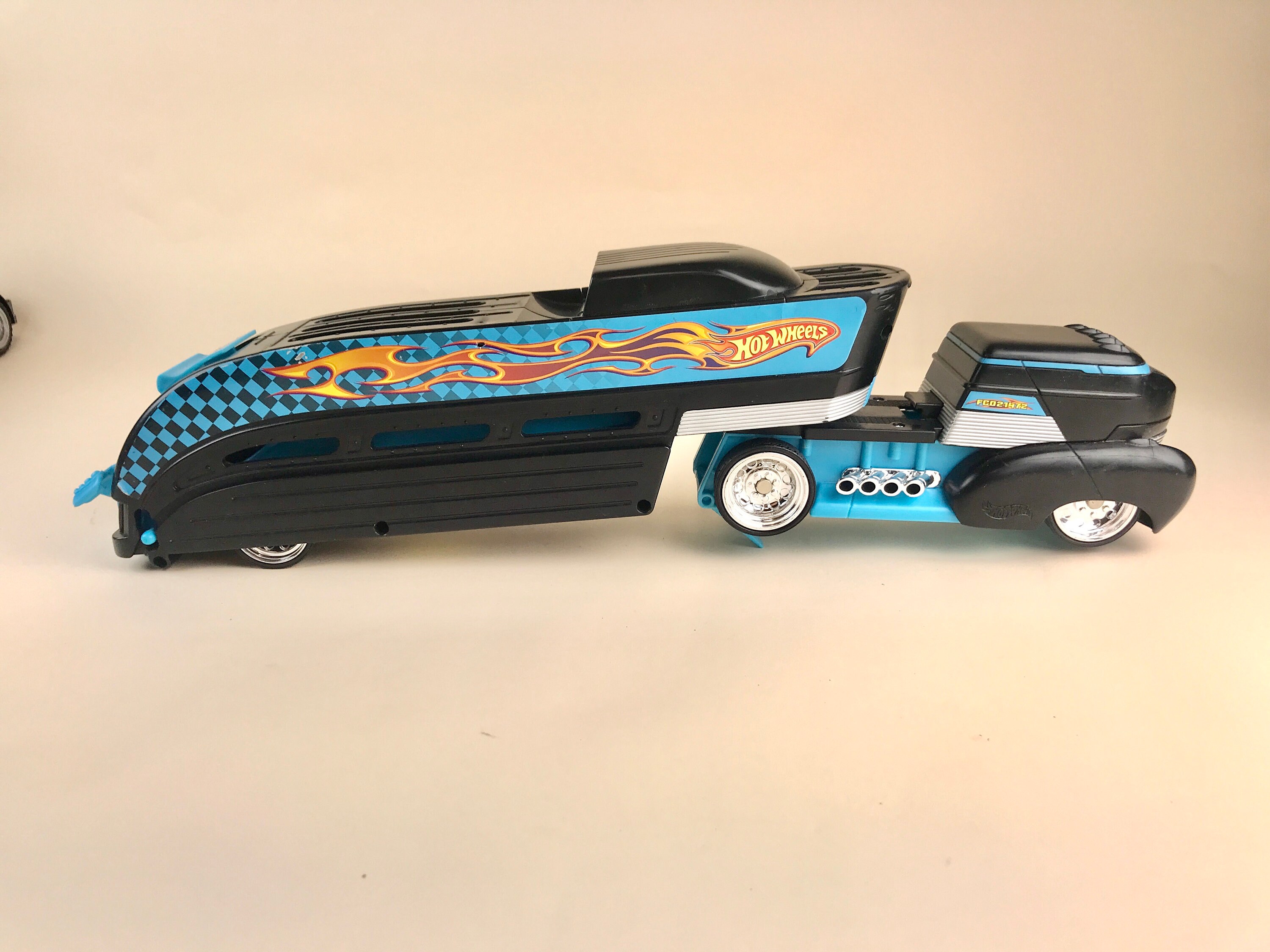 Matchbox Car Carrier Semi Truck