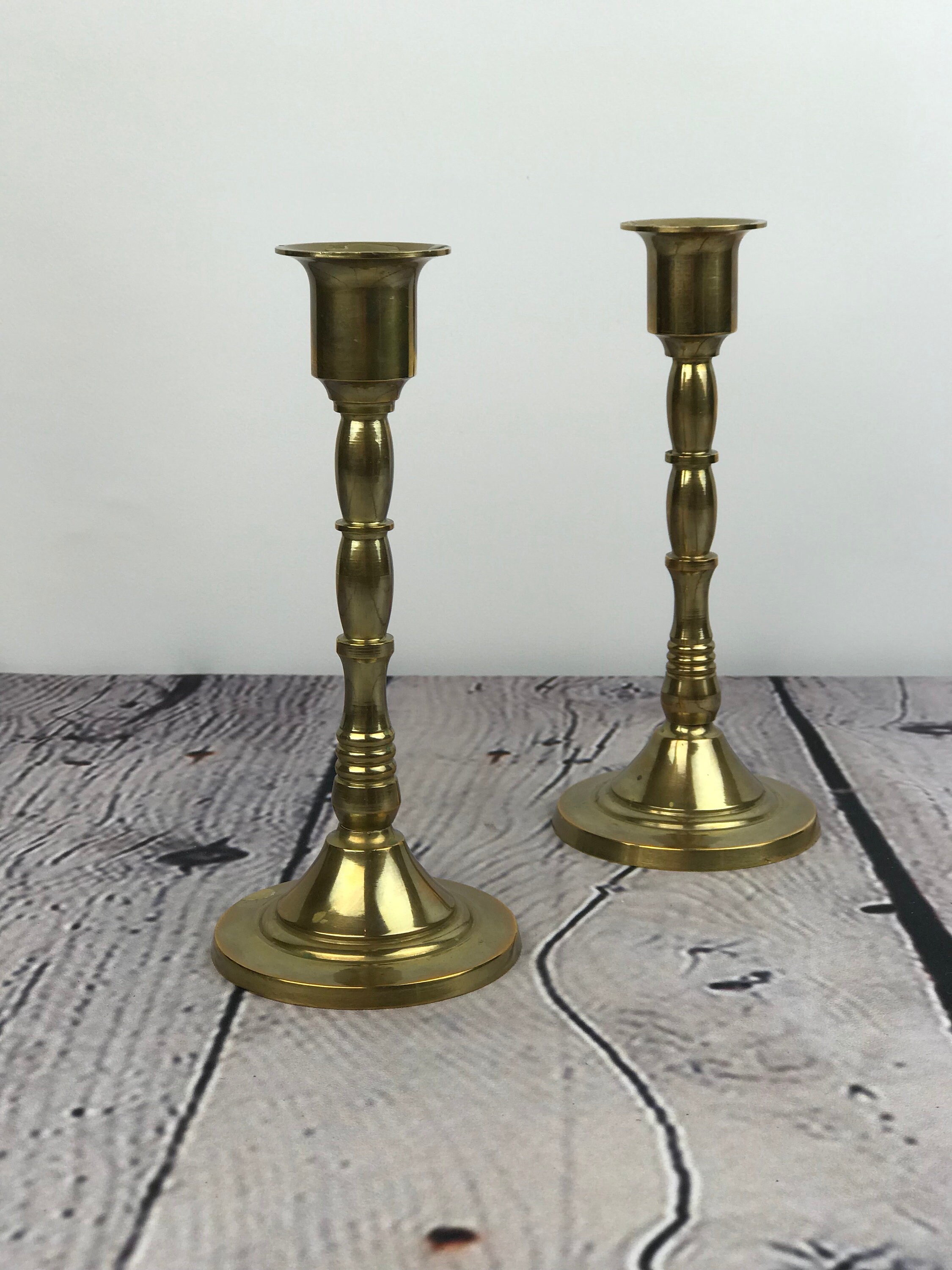 Home Décor Candleholders Candles & Holders Vintage Bronze Candlesticks