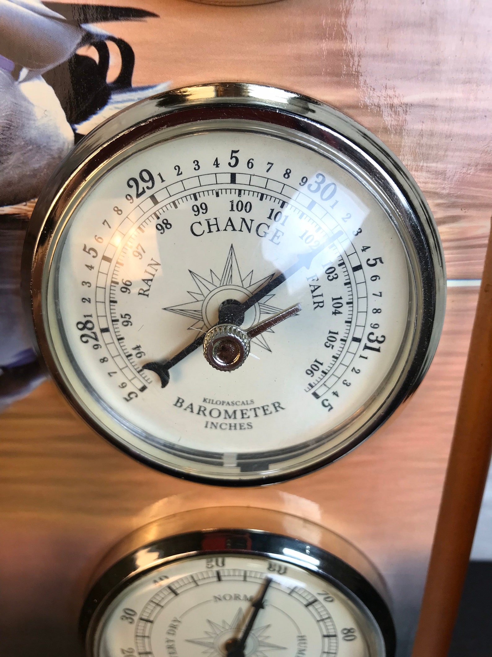 Vintage Springfield Weather Station Wall Barometer Etsy