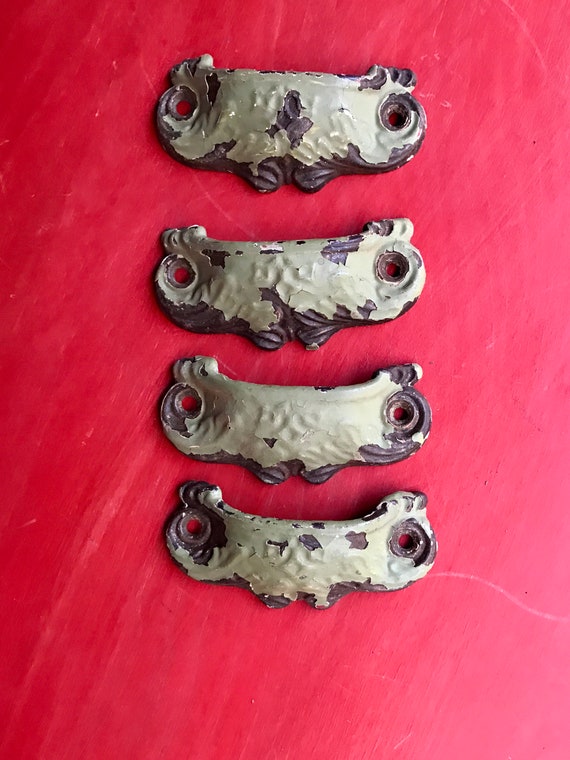 Antique Dresser Pulls Victorian Drawer Pulls Atomchicago Etsy