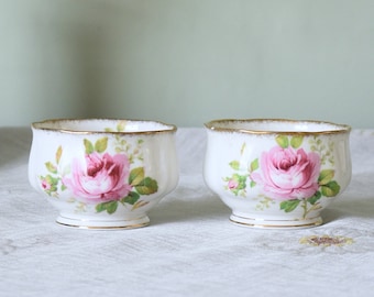 Ersatz Vintage Royal Albert American Beauty Rose Kleine Zuckerdose, Bone China, hergestellt in England # 2404053 ( Preis getrennt )