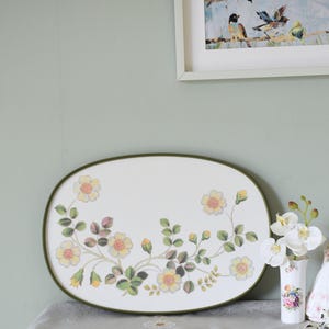 Vintage retro jaren 80 grote St. Michael M&S herfstbladeren melamine rechthoek theeblad, dienblad #2502185