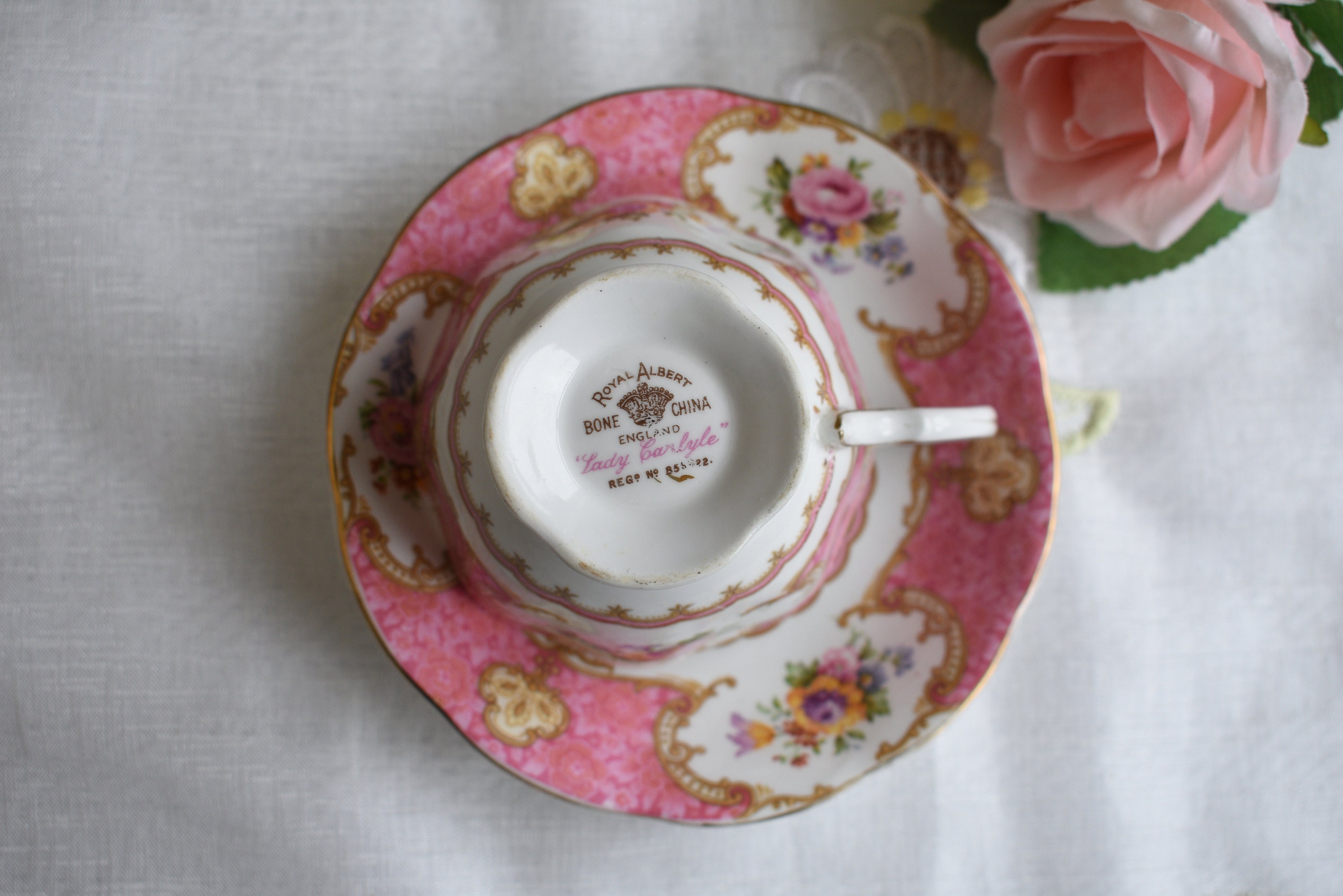 ロイヤルアルバート　レディカーライル　ティーセット ヴィンテージ ロイヤルアルバート レディカーライル コード