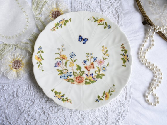ヴィンテージ Aynsley コテージガーデン バタフライ、小さな
