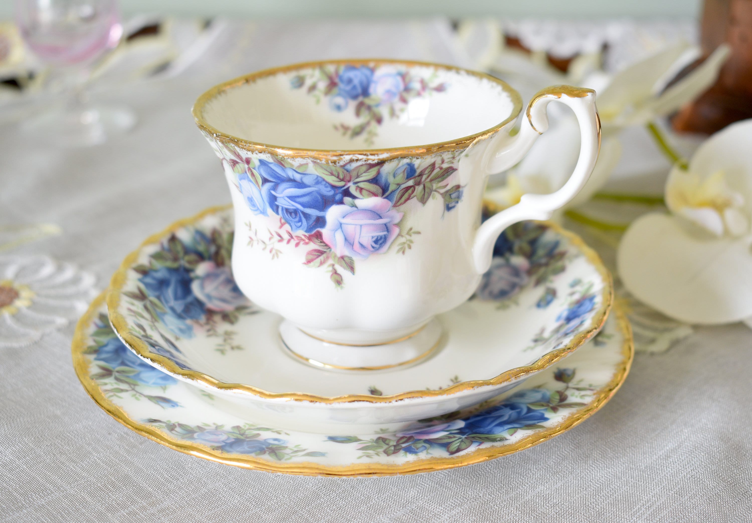 Moonlight Rose Royal Albert Tea Set - Etsy