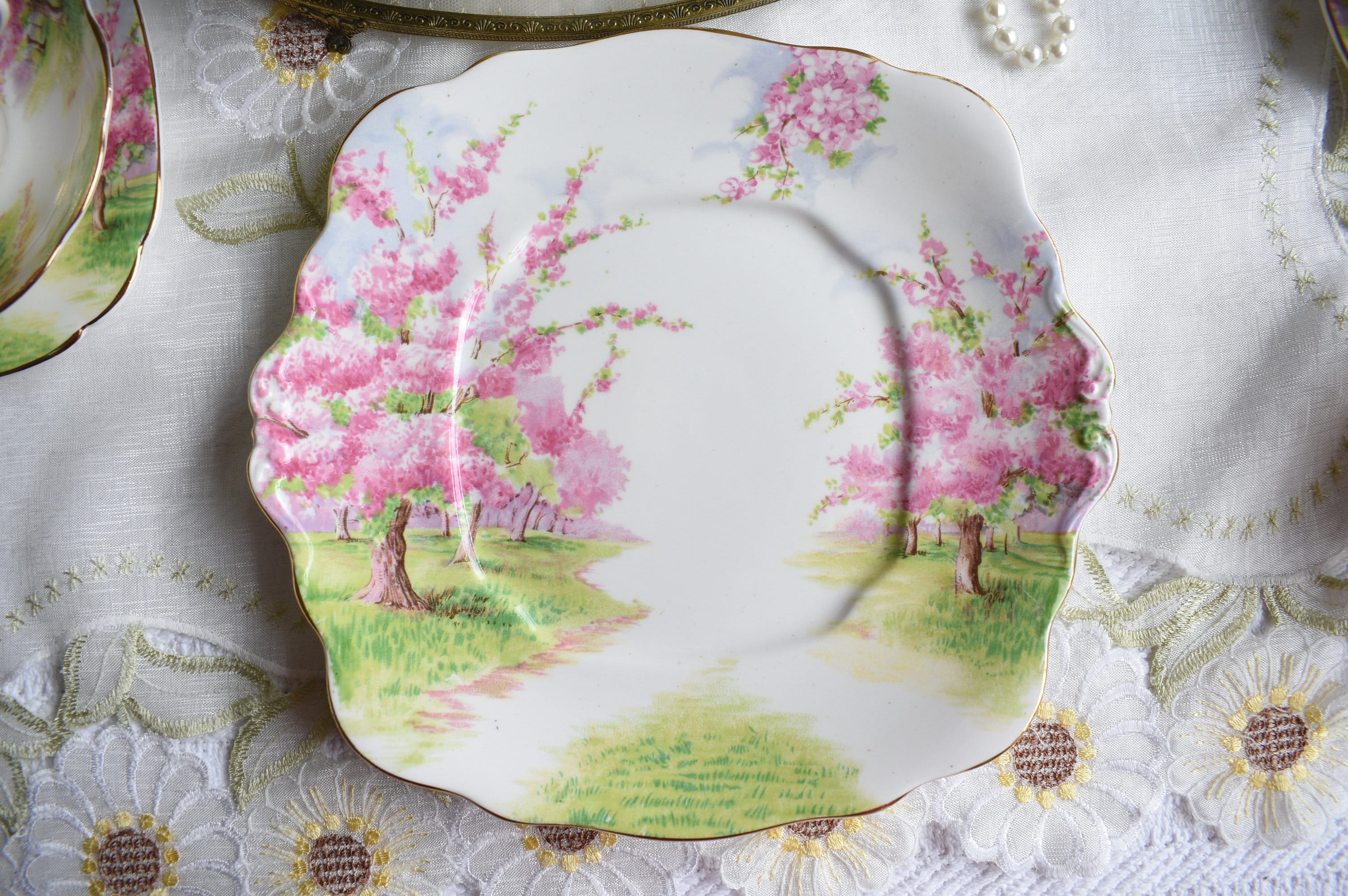 Buy Vintage Royal Albert Blossom Time Tea Set Reg No 799033 , Bone