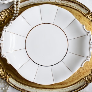 Rare Vintage Royal Albert Kent Pattern Bone China Cake Plate 26cm, Made in England , c1945 #2108102
