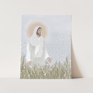 Savior Redeemer - Christian Art - LDS - PHYSICAL Print