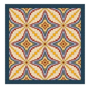 Desert Diamonds quilt pattern