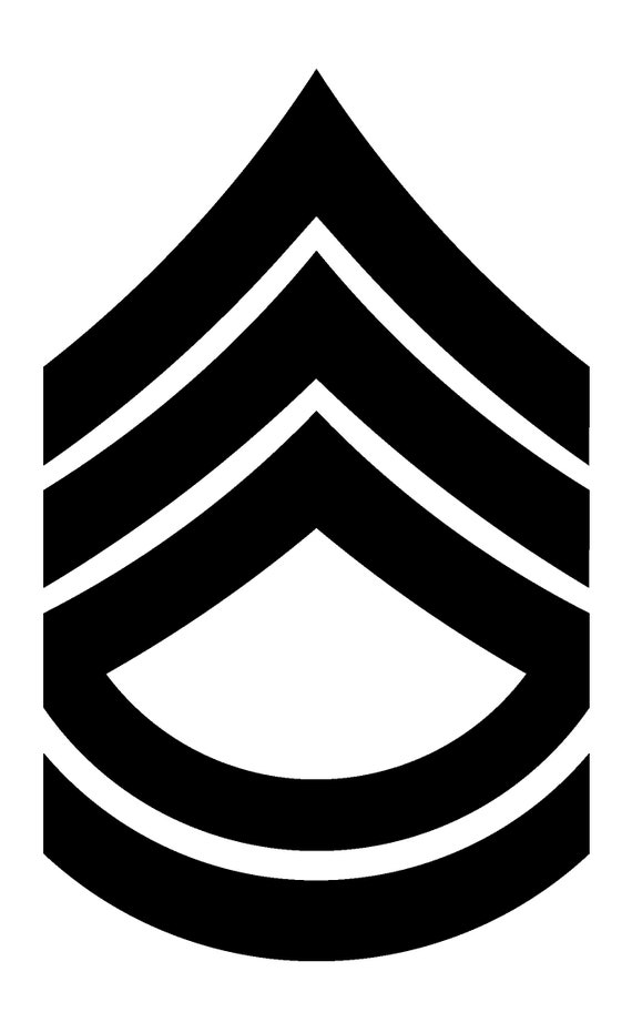 アメリカ陸軍階級章シェブロン、全色、デジタルベクター SVG、png、dxf