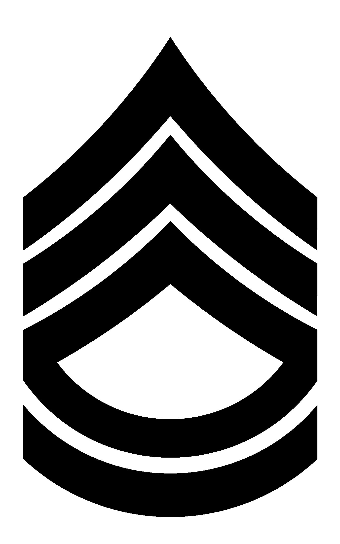 アメリカ陸軍階級章シェブロン、全色、デジタルベクター SVG、png、dxf