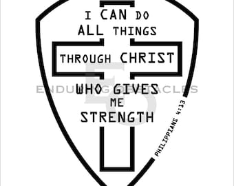 Philippians 4:13 SVG Bible Verse , Religious , Christian , SVG , PNG , ai , eps , dxf , pdf