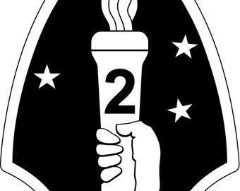 2nd Marine Division insignia / emblem vector SVG, png, ai, eps, eps, dxf