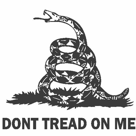 Download Don't Tread on Me Gadsden Flag Vector files SVG pdf | Etsy