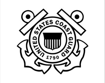 United States Coast Guard Logo Emblem Vector SVG, pdf, dxf, ai, png, eps