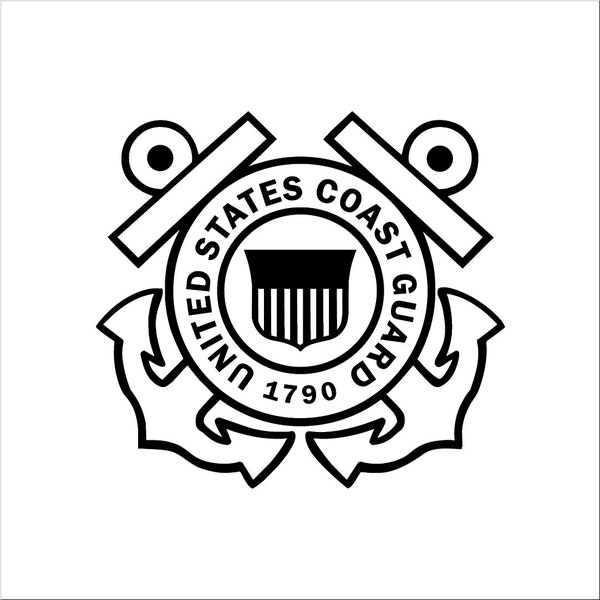 United States Coast Guard Logo Emblem Vector SVG, pdf, dxf, ai, png, eps