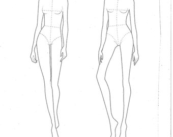 FASHION DESIGN CROQUIS Fashion Template Woman #39 s Silhouette Clothing FASHION DESIGN CROQUIS Fashion Template Woman #39 s Silhouette Clothing