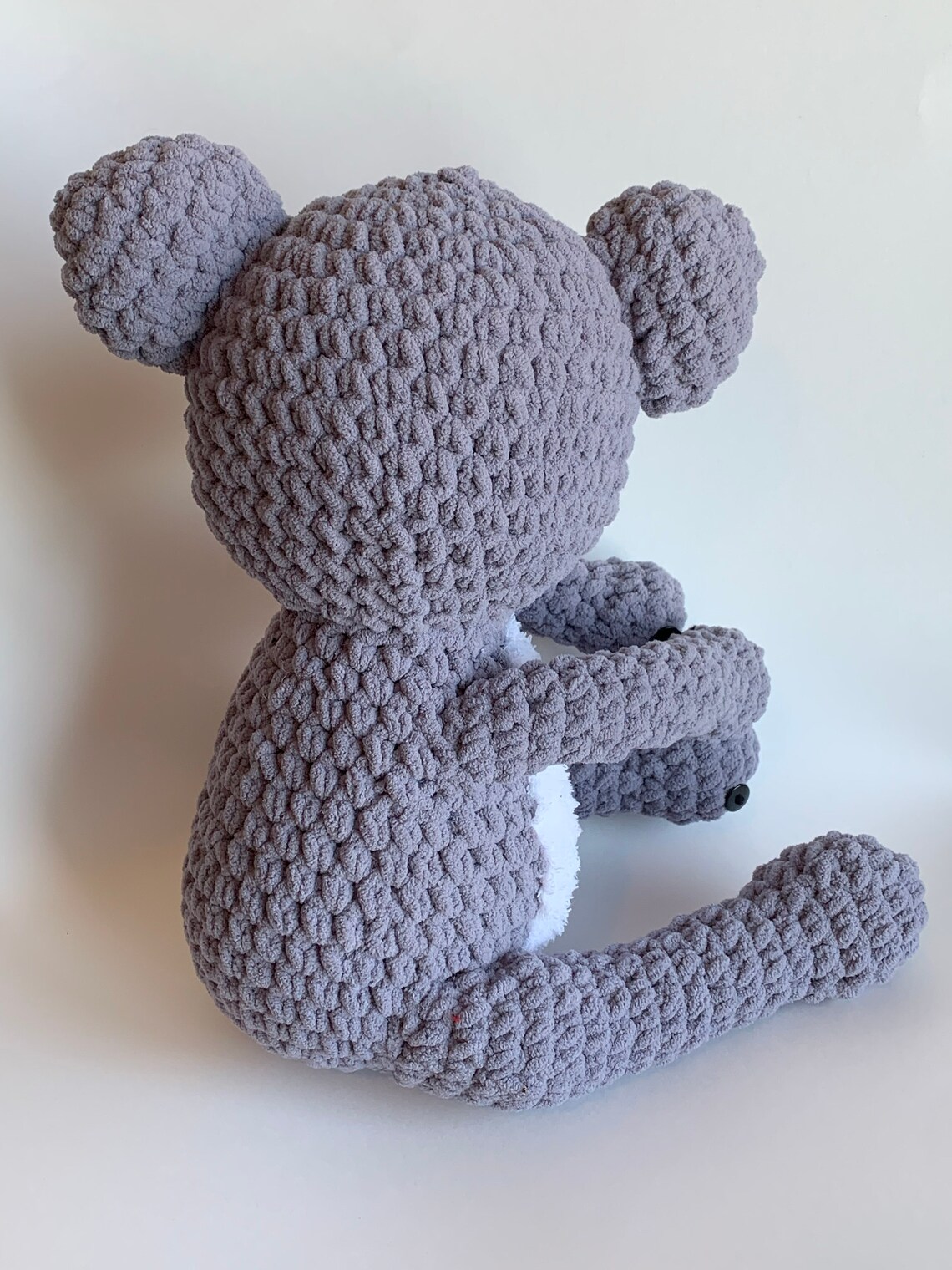 PDF Pattern Koala Bear Crochet Pattern Bernat Blanket Yarn Stuffed