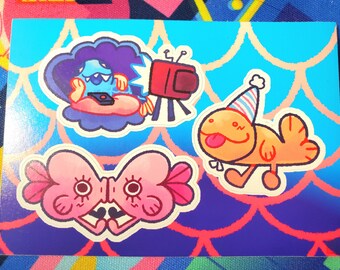 Fishy Sticker Set