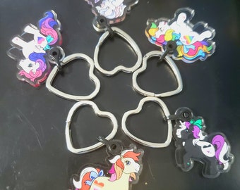 Pride Pony Keychains