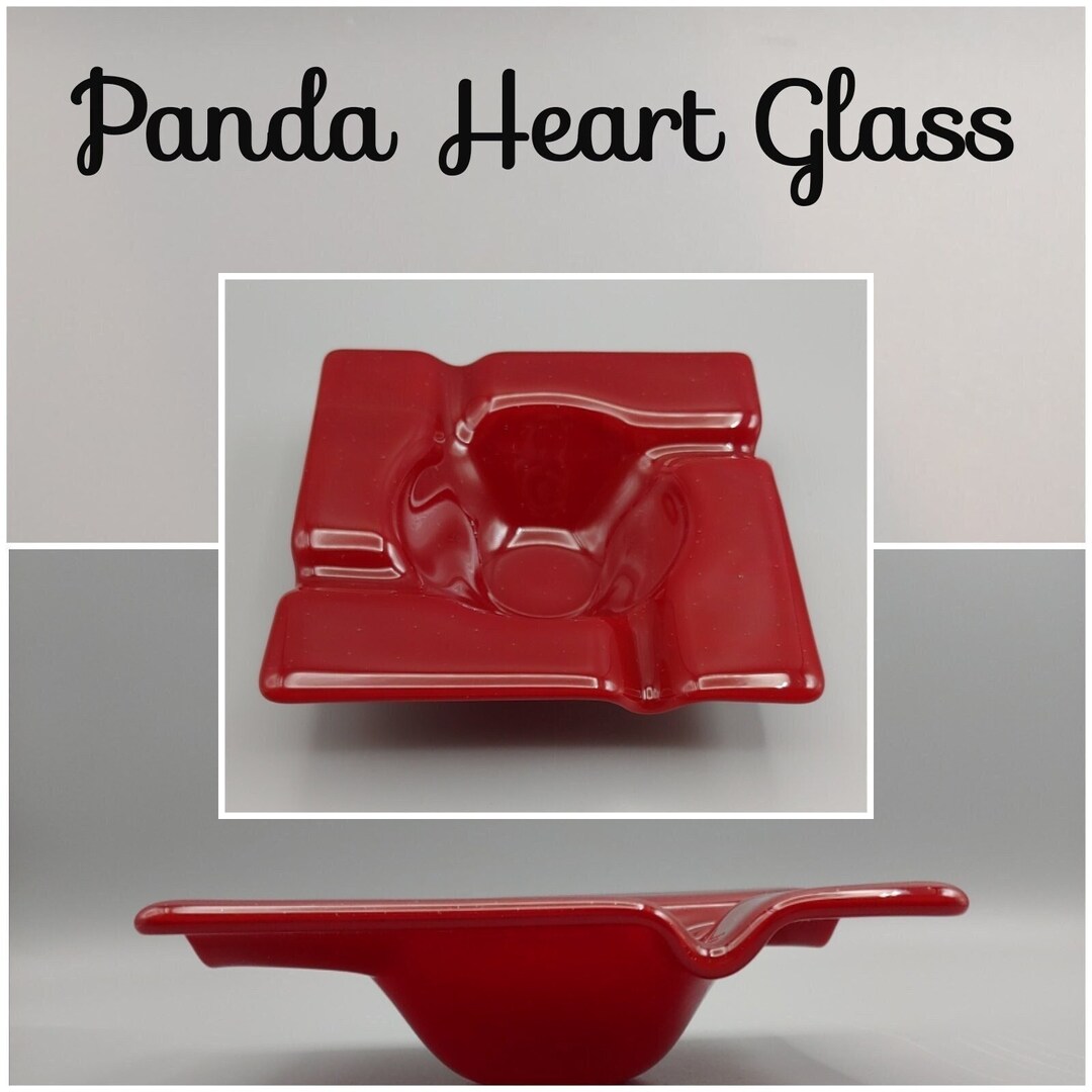 Red Square Cigar Ashtray Etsy