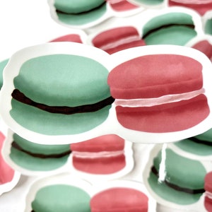 French Macarons Vinyl Waterproof Sticker
