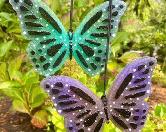 Custom Butterfly Car Freshener Aroma Bead Car Freshie || Car Air Freshener Ornament || Aromies Freshies || Car Fragrance Ornament