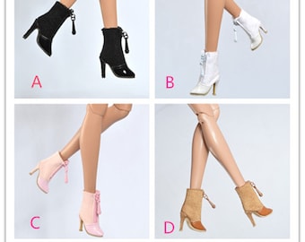 Open Toe Pump//Shoes for Fashion Royalty FR FR2 /& Tiny Kitty Dolls