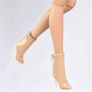 NEW Doll Shoes Doll Boots High Heels for FR2 Fashion Royalty FR6.0 Nu. Face 2.0 Nu.Face3.0 Doll Custom Shoes Outfit