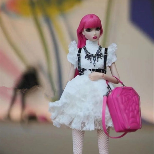 NEW Arrival Miniature Doll Bag Handmade Doll Bag for 1/6 Scale Fashion Royalty Poppy Parker Nippon Misaki Dynamite Girls Lovetones NF2 Bag