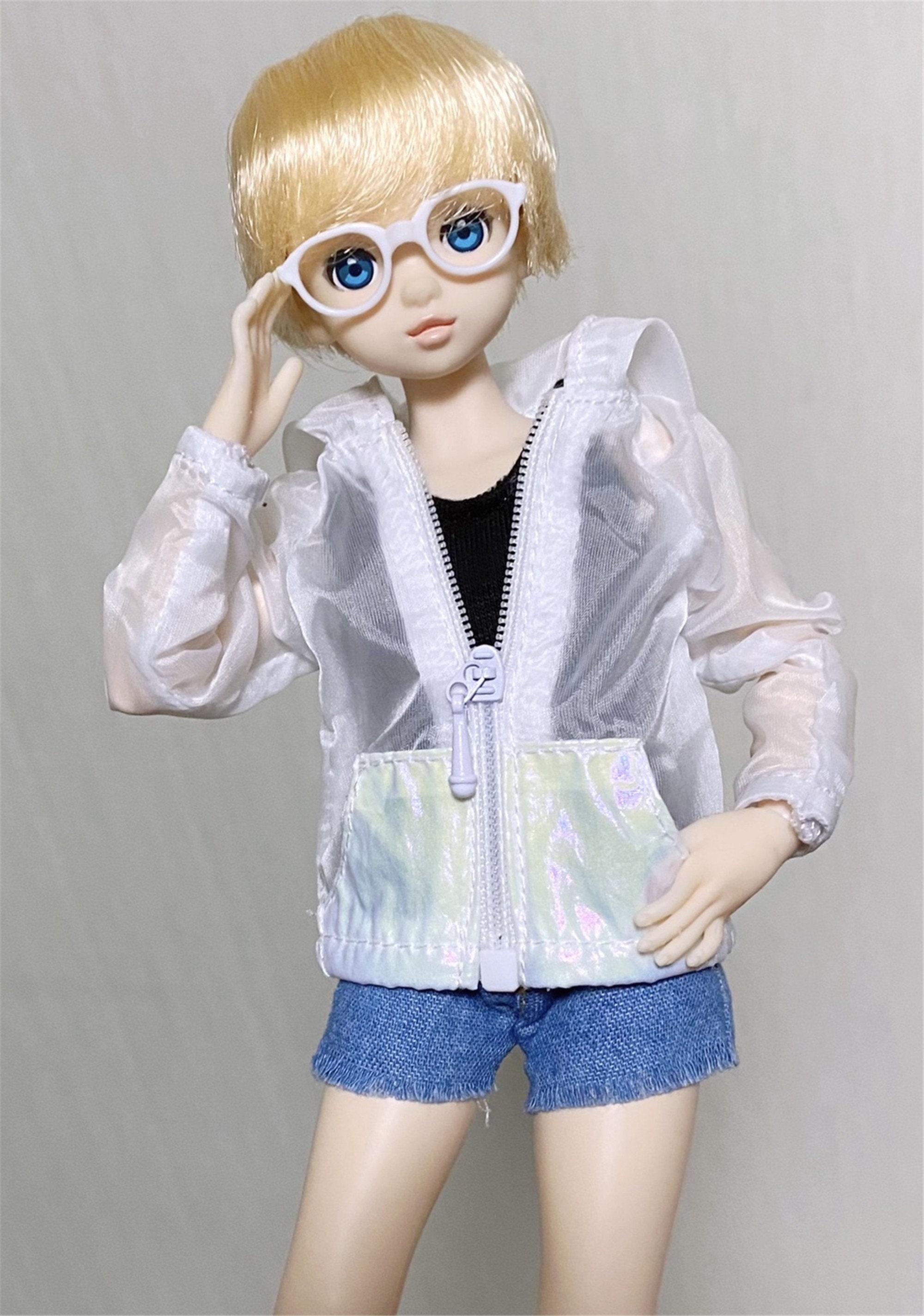 CUSTOM SIZE Doll Coat Doll Windbreaker for Blythe Azone OB24 Momoko Poppy Parker OB27 Doll Clothes Doll Dress Outfit DIY Accessories