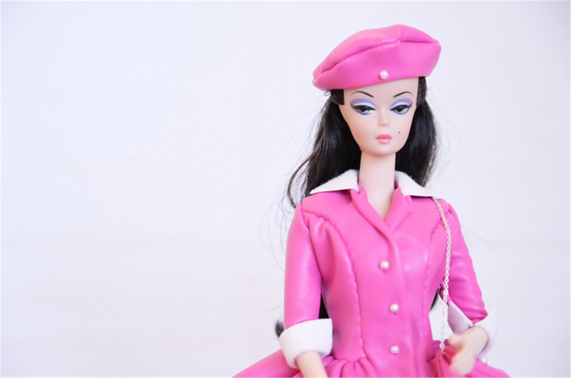 barbie leather dress