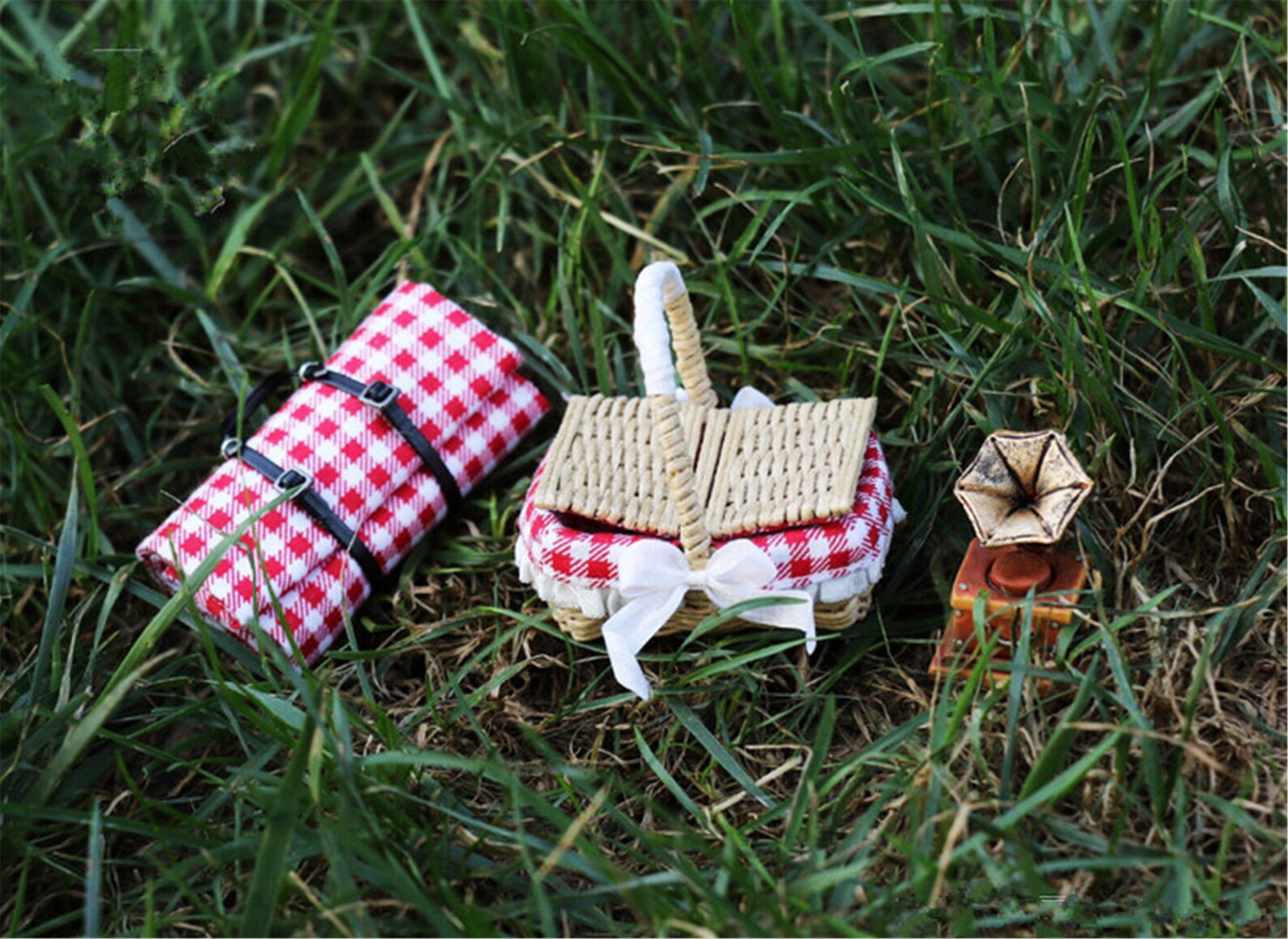NEW Amazing Handmade Doll Picnic Basket Doll Flower Basket Etsy