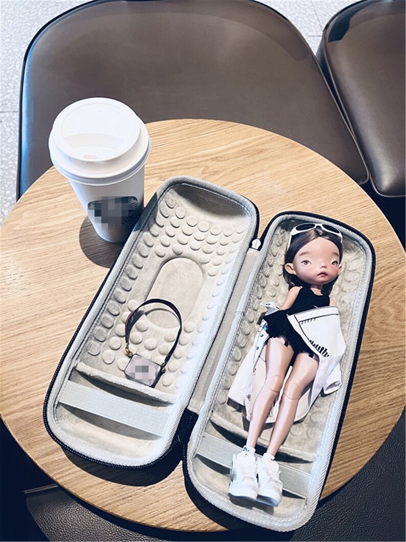 NEW DESIGN Doll Carrier Bag Protective Doll Bag for Neo Blythe Doll Licca Doll and Similar Size Doll Use Travel Protection Bag Vacation Bag image 7