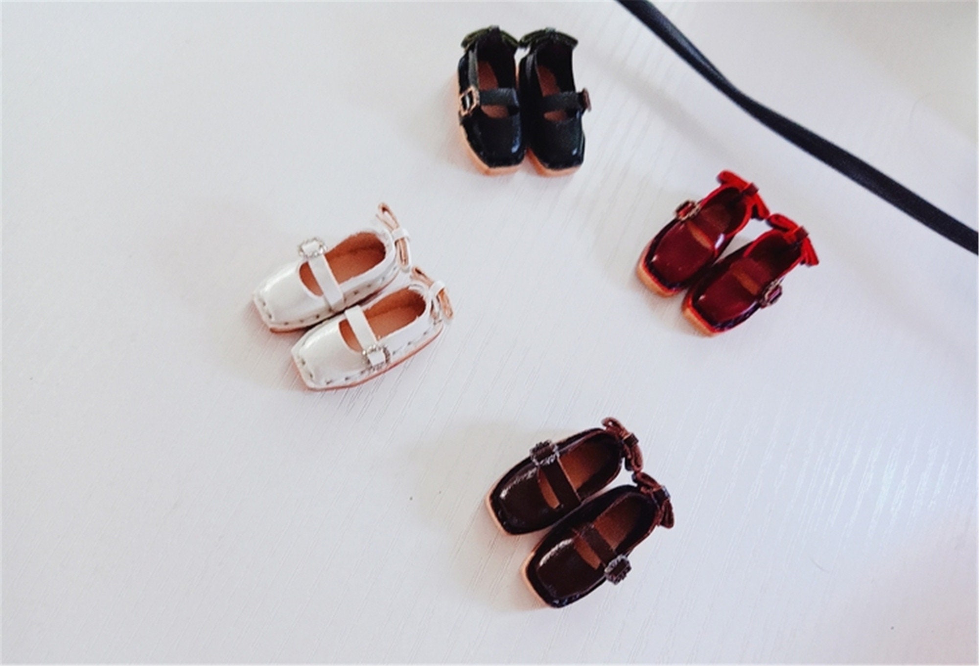 100 England Style Handmade Doll Shoes Doll Genuine Leather Etsy