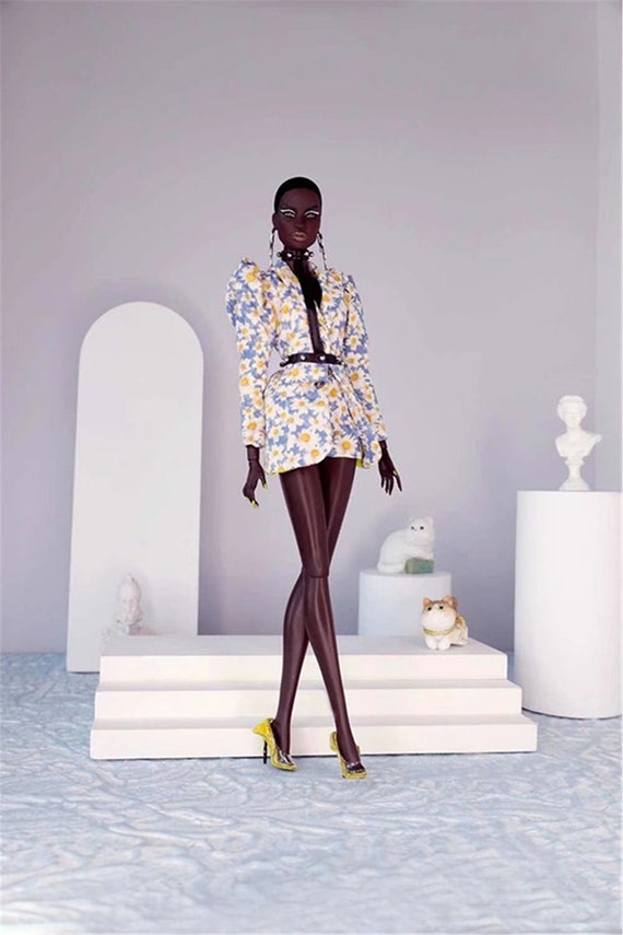 New Design Miniature Doll Dress Fashion Doll Jacket Doll Short Etsy